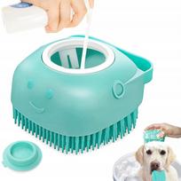 Šepetys augintiniams su šampūno dozatoriumi Pet Care Sky