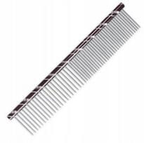 Šukos šunims Chadog, metalinės, 16 cm, juodos, 50/50 dantukų