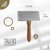 Puodelis TAURO Pro Line Prestige su metaliniu apvadu, M dydis