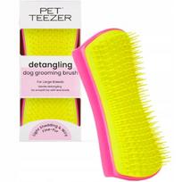 Naminių gyvūnų šepetys TANGLE TEEZER, didelis, rožinis/geltonas