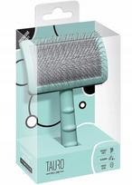 Plastikinė šepetys TAURO Pro Line, ilgi 20 mm dantukai, mentolio spalvos