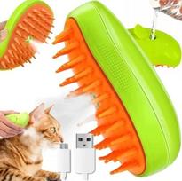 Elektrinė garinė šepetys šunims ir katėms, USB įkrovimas