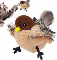 Interaktyvus USB žaislas katėms „Flying Cat Bird“, su judesiu ir garsu