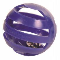 Plastikinis kamuoliukas su skambaliuku, 4 cm