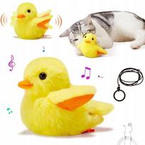 Interaktyvus įkraunamas žaislas katėms su elastinga virve ir pakabinimu