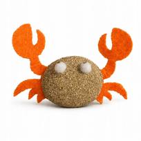 Katės žaislas krabas su katžole, 4,5 cm