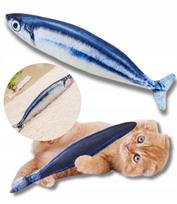 Katžolių žaislas katėms, žuvis, minkštas, 60 cm, XL, 20 N