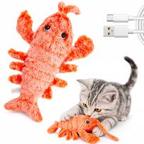 Interaktyvus kačių žaislas LOBSTER, USB, su judesio jutikliu, 33 cm, U056