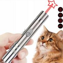 Katinų lazerinis žaislas su USB įkrovimu ir UV funkcija