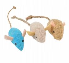 Katinų žaislas NUXIE, minkšta pelė, 5,5 cm