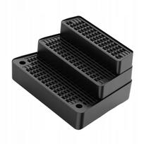 Laipteliai automatinei kačių kraiko dėžei, juodi, su filtru, atsparūs vandeniui, nuimami