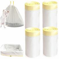 Dideli kačių tualeto maišeliai XXL, 40 vnt., 104x45 cm, HDPE