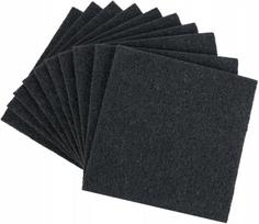 Anglies filtrai kačių tualetui HMF, bekvapiai, 10 vnt., 165x165 mm