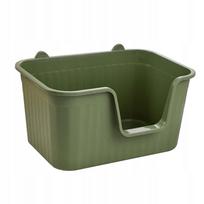 Katės tualetas Splash Green XL, atviras viršuje, nešiojamas