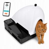Automatinė savaime išsivalanti kačių dėžė Smart Kitty su metaliniu mechanizmu