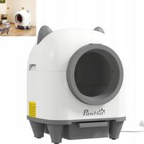 Automatinė kačių tualeto dėžė su programėlės valdymu, 80 l, 55,5x51x60 cm