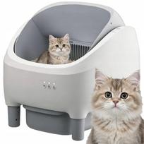 Automatinė išmani kačių tualeto dėžė, tinkama 1,5–12,5 kg katėms