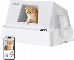 Automatinė kačių tualeto dėžė PETKIT DUO 81 cm su kamera AI