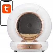 Automatinė savaime išsivalanti kačių tualeto dėžė Tuya PurrLux Gold KittyTech
