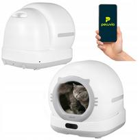 Automatinė savivaldė kačių kraiko dėžė su Wi-Fi, Peluvio Pearl