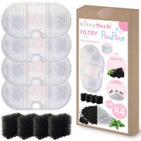 Fontano filtrai PawPour KT3000NA-BL, 4 vnt., KittyTech