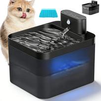 Belaidis vandens fontanas katėms, 2600 mAh akumuliatorius