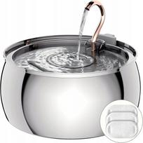 Automatinis šuns vandens fontanas tomxcute, metalinis, 4000 ml