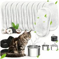 Katinų fontano filtrų rinkinys, 20 vnt., tinka 3,2 l girdyklai