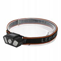 LED žibintuvėlis J5, įkraunamas, lengvas, su USB ir jutikliu