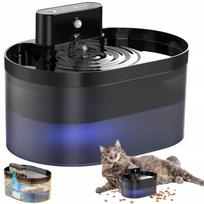 Automatinis belaidis kačių girdytuvas, 2,2 l, su 4 sluoksnių filtru