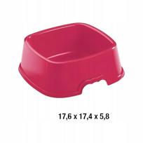 Rožinis plastikinis dubenėlis augintiniams, 1,6 l