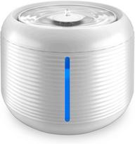 Automatinis kačių vandens fontanas, 2,5 l, tylus, su LED, 4 filtrai