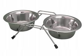 Dviejų dubenėlių rinkinys su stovu, 21 cm