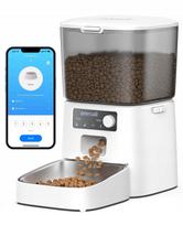 Automatinis 3,5 l maisto dozatorius katėms ir šunims ONEISALL su WiFi