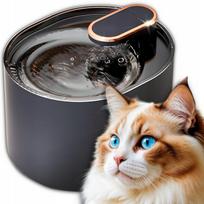 Automatinis vandens fontanas katėms ir šunims, 3 l, USB