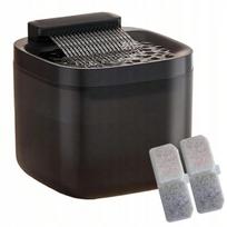 Vandens fontanas katėms, 3 l, USB, tylus filtras