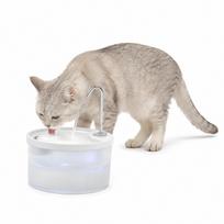 Automatinis vandens fontanas katėms ir šunims, su filtru, 22 cm, baltas