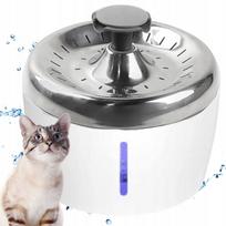 Automatinis ELS PET gyvūnų geriamas fontanas su LED apšvietimu, 2,5 l, su filtru
