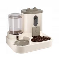 Automatinis šėrytuvas ir girdykla gyvūnams, 1600 ml / 800 ml, pilkas