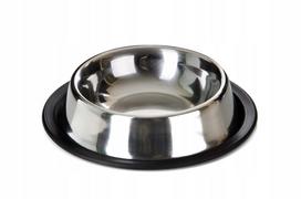 Nerūdijančio plieno dubenėlis katėms, 11 cm, 160 ml