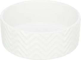 Keraminis Trixie dubenėlis šunims arba katėms, 0,4 l, 13 cm, baltas