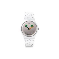 SWATCH Unisex 41mm Gray Watch SUOZ260S SUOZ260S White gray