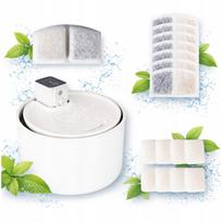 Keraminiai filtrai 4 l gėrimo fontanui katėms, 8 vnt.