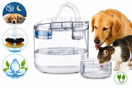 Automatinė 2 l gyvūnų girdykla su filtru katėms ir šunims