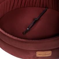 Šuns gultas automobiliui Recobed Car Bed 3, bordo, 52 x 47 cm