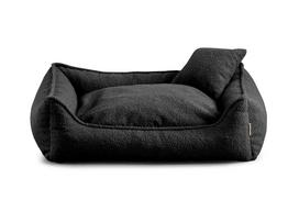 Didelė šuns lova Bear XL 100x75 cm, boucle audinys, 7 spalvos