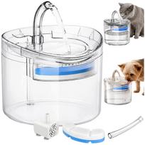 Automatinis vandens fontanas katėms ir šunims, 1,8 l, su filtru