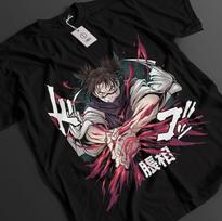 Jujutsu Kaisen Shirt Choso T-Shirt Sukuna Manga Gojo Tee JJK Anime Unisex Tee 3XL white