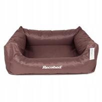 Šuns guolis Recobed Couch Baltic Brown, L dydis, 100x80 cm