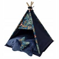 Gyvūnų palapinė-tipis TIPI su 2 pagalvėlėmis, dydis L